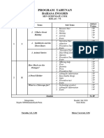 Prota B Inggris Kelas 6