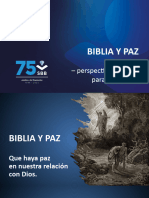 Biblia y Paz - Perspectivas Bíblicas para Viviencias de Paz - 8sept2023 - SBU