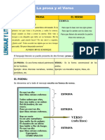 Formas de Lenguaje para Primero de Secundaria