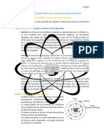 Tema 1. Introducción A La Estructura de La Materia.