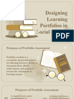 Designing Learning Portfolios in Social Studies