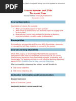 Dls Syllabus Template 2022