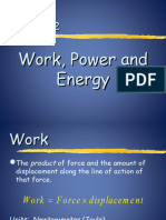 Work, Energy Power