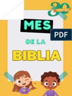 Mes de La Biblia 6to Unidad