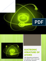 Q2 Electronic Structure of of Atoms