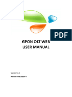 GPON OLT WEB User Manual - V2.5