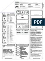 Kothar Durabrasa LVL 10 Ficha Martir DND