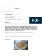 Receita de Pão Doce Recheado