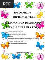 INFORME DE SHAMPU y SUAVISANTE BETZABE