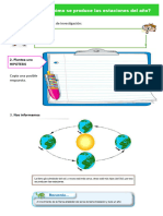 D3 A1 FICHA CT. ¿Cómo Se Produce Las Estaciones Del Año