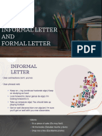 Formal and Informal Letter