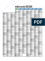 Calendario Escolar 2023 2024 Horizontal EDITABLE SEPTIEMBRE JUNIO