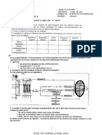 Devoir de Contrôle N°3 (Avec Correction) - SVT - 4ème SC Exp (2007-2008) Mme Habli Raja