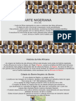 Arte Nigeriana Trabalho PDF