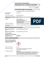 Antimicrobial Fruit Vegetable Treatment - HDS 2020