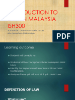 Chapter 1 Introduction To Law in Malaysia