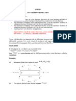 Unit-4, Vector Differential Calculus