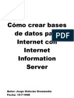 Cómo Crear Bases de Datos para Internet