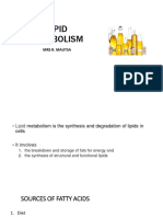 Lipid Metabolism 2023