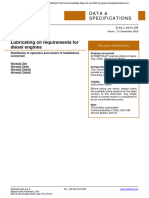 D-ALL.0003.GB - Lubricating Oil Requirements For Diesel Engines - External