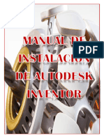 Manual de Instalación de Autodesk Inventor Professional 2021 (Inglés)