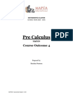 CO4 Trigonometric Equation and Oblique Triangles