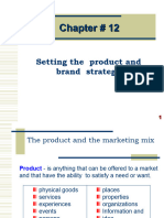 MKT# 12 Product & Brand Strategy