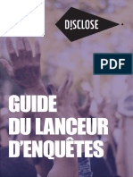 Guide Du Lanceur D'enquêtes