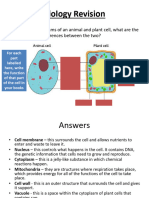 Biology Y7 Revision