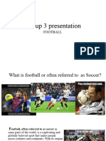 Group 3 Presentation: Football