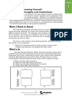 Modules 1 Personal Development Knowing Oneself