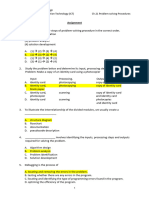 Ch.21 Problem-Solving Procedures Assignment Ans