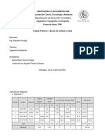 Calculos Poligonal y Áreas - Pineda&Quiroz