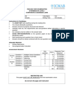 LT 125. (IL-I) Question CMA May-2023 Exam.