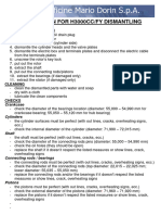 Dismantle & Re-Assembly Instructions H3000CC-FY