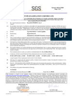 Certificat ATEX Barrière SI KCD2-SR-ExX.X