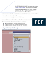 Explain System and User Status in Production Order