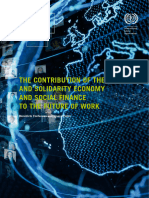 The Contribution of The Social and Solidarity Economy and Social Finance To The Future of Work (ILO, 2019)