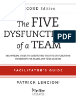 Facilitators Guide 5 Dysfunctions