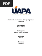 De Intervención Psicopedagógica 1 Tarea 4