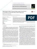 Article - 2013 - Avci Et Al. - Experimental Study of Thermal Energy Storage Characteristics of A Paraffin in A Horizontal Tube-In-Shell Storage Unit