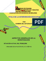 Ejemplo Presentación Informe Final Docencia