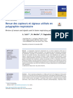 Revue Des Capteurs Et Signaux Utilis S en Polygraphie R - 2020 - M Decine Du Som