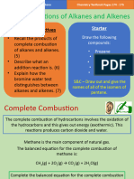 SC22b Reactions of Alkanes and Alkenes