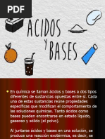 ÁCIDOS y BASES