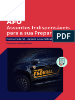 E Book PF Agente Administrativo Assuntos Indispensaveis para A Sua Preparacao Afo