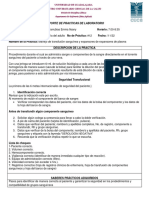 Práctica #12 Manejo de Transfusión Sanguínea y Expansores