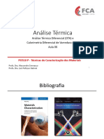 Aula 6 - DTA e DSC