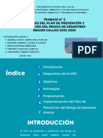 Trabajo 5 Reduccion Del Riesgoy Desastre Region Callao 2022-2025