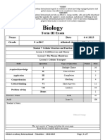 T3 G9 Exam Answer Key